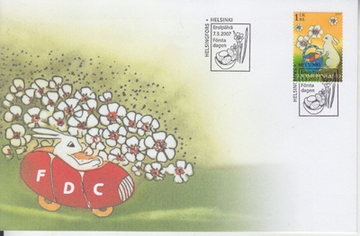 FDC 2007 Pääsiäinen.