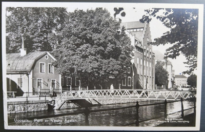 Ruotsi, Uppsala, Ågatan, kulkenut 1951 Suomeen