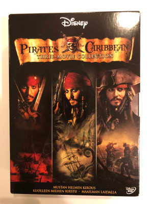 Pirates of the Caribbean, 3 Movie collection Box - DVD