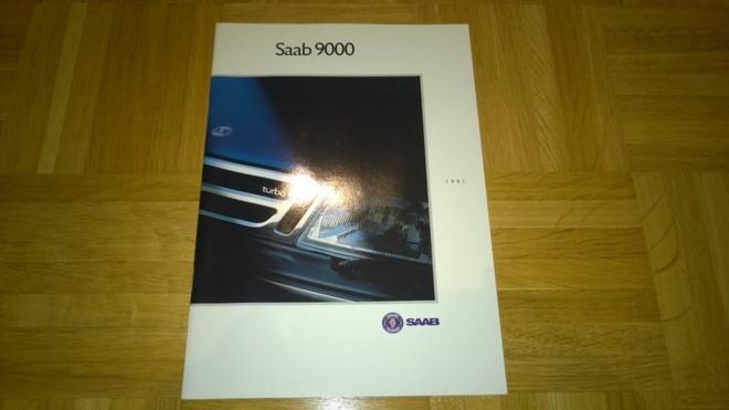 Esite Saab 9000, 1991