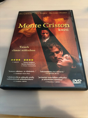 Monte Criston kreivi (2002), DVD