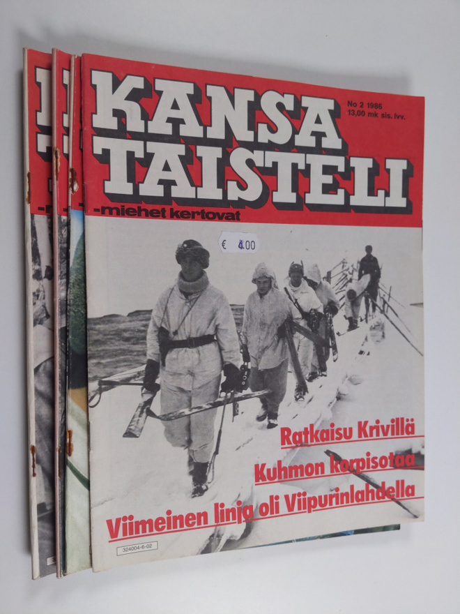 Kansa taisteli -  miehet kertovat 1986 (no. 2, 3, 5, 9)