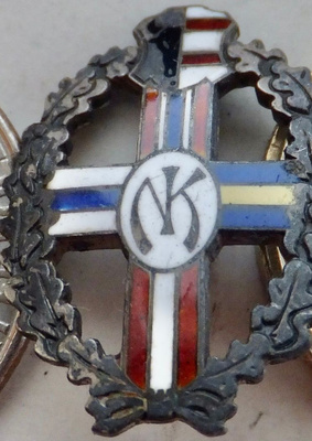 VANHA Ruuvimerkki Natsi Saksa Pohjoismainen Kongressi Hopeaa