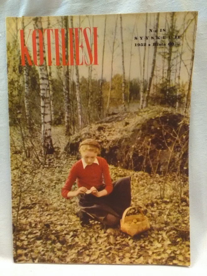 Kotiliesi No 18 syyskuu 1952