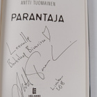 Antti Tuomainen : Parantaja (signeerattu, tekijän omiste) - pikkukuva 3