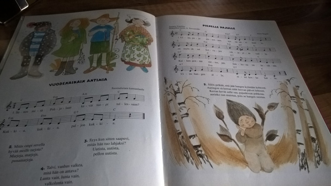 Lasten parhaat laulut, sanat ja nuotit 28 tuttuun lauluun