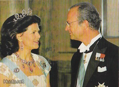 Konung Carl XVI Gustaf ja Silvia  p120