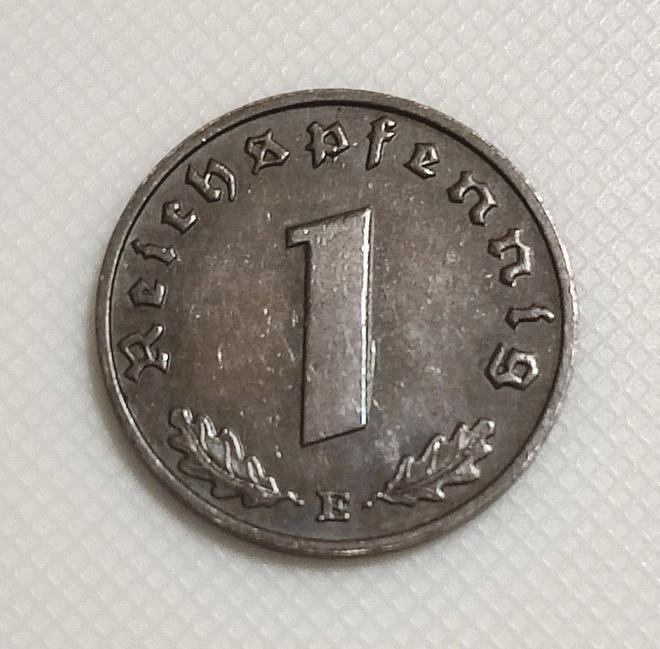 Saksa 1 Pfennig 1937E