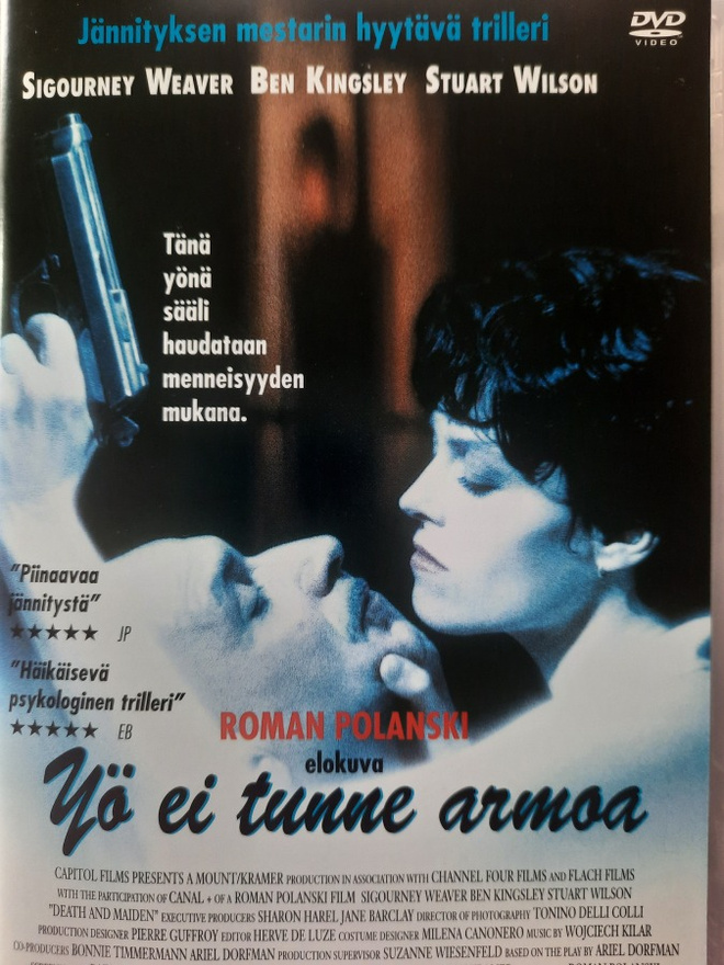 Roman Polanski: YÖ EI TUNNE ARMOA  Sigourney Weaver