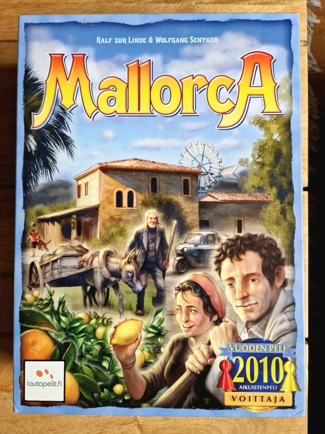 Mallorca Lautapeli. Uudenveroinen