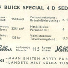 HELLAS PURUKUMI, BUICK SPECIAL 4 D SEDAN N:o 109 - pikkukuva 2