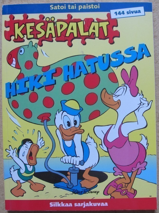 Kesäpalat , paksu : Hiki hatussa. lukematon