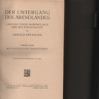 Spengler: Der Untergang des Abendlandes,Munchen 1923 ja 1922 - pikkukuva 4