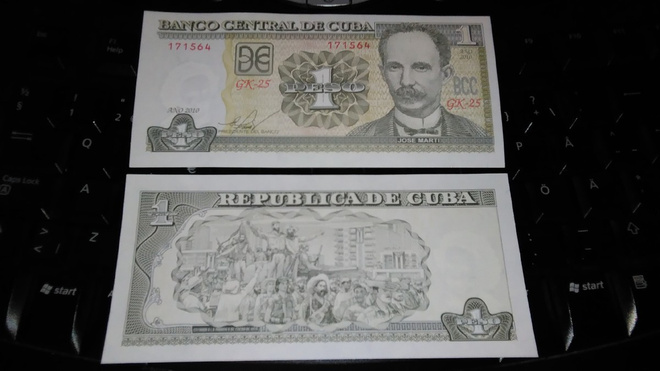 Kuuba Cuba 1 Pesos 2010 P121 UNC