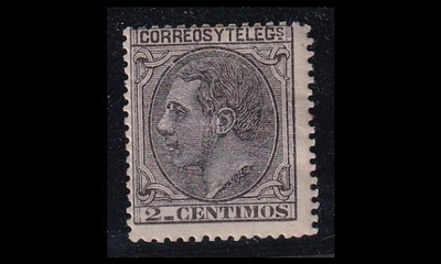 Espanja 176 * Alfonso XII 2 C (1879)