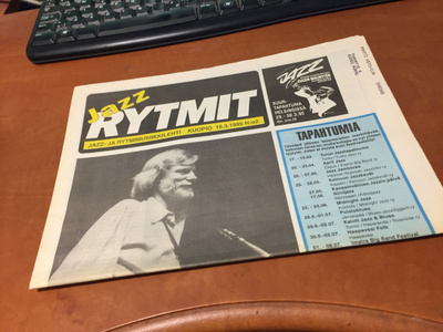 JAZZ RYTMIT LEHTI 2/1995 HYVÄ