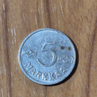 5 markkaa 1957, Suomi - pikkukuva 1