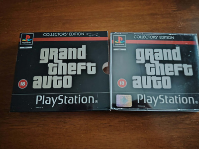 PS1: Grand Theft Auto Collectors edition CiB PAL