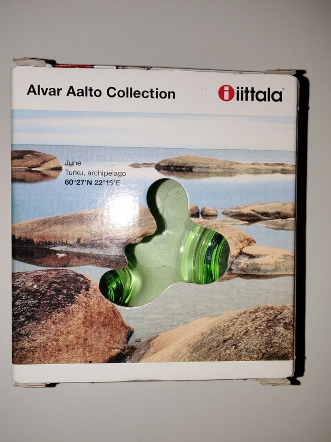 Iittala pieni Aalto malja - omenanvihreä