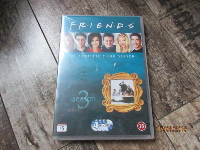 Frendit 3.Kausi (DVD) *UUSI*