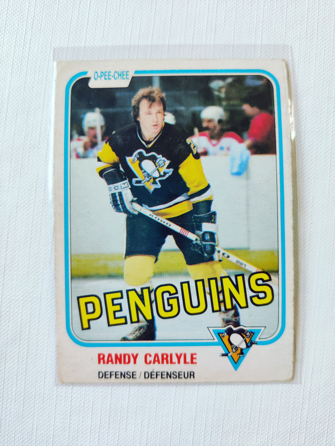 81-82 Opc - Randy Carlyle