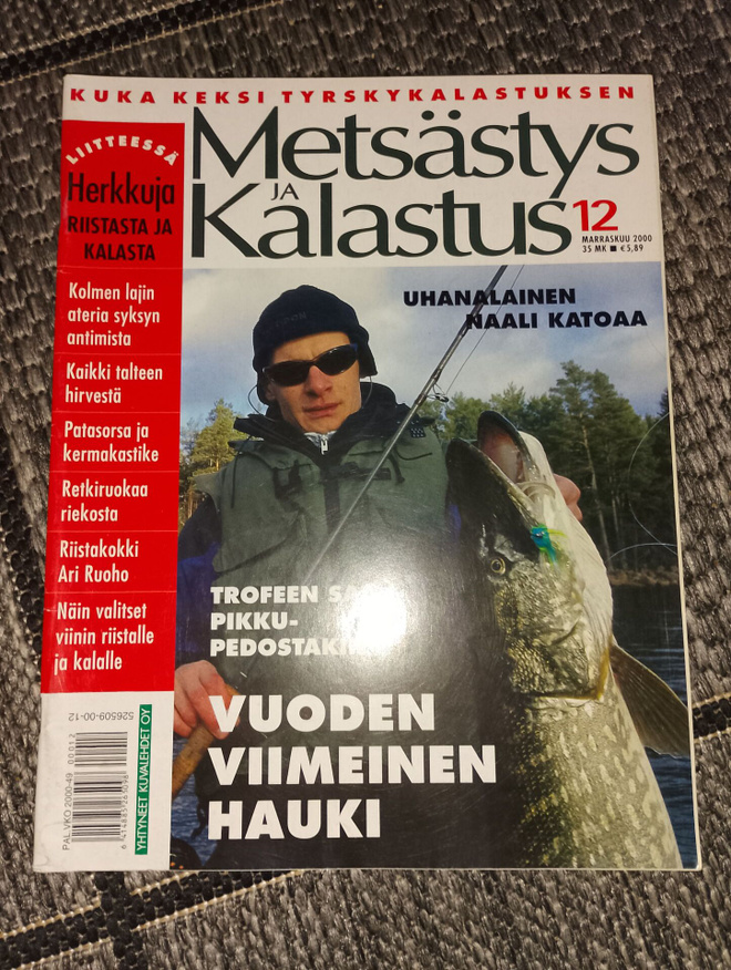 Metsästys ja kalastus 12/2000