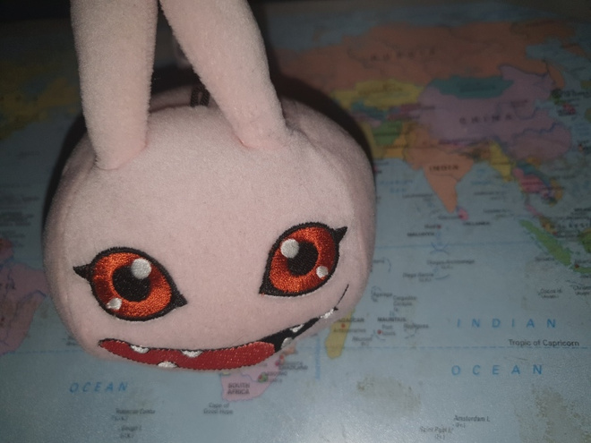 Koromon DIGIMON 2000 vuodelta pehmolelu keräilijälle