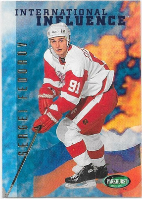 1995-96 Parkhurst International #238 Sergei Fedorov Detroit