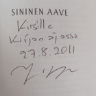 Tapani Bagge : Sininen aave (signeerattu, tekijän omiste) - pikkukuva 3