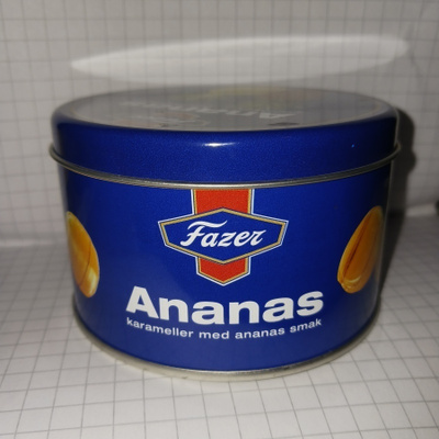 Peltipurkki Fazer Ananas