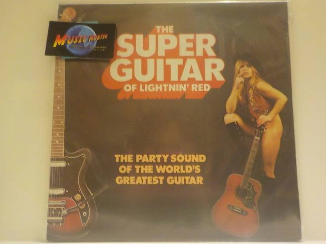 LIGHTNIN' RED - THE SUPER GUITAR OF... M-/EX LP