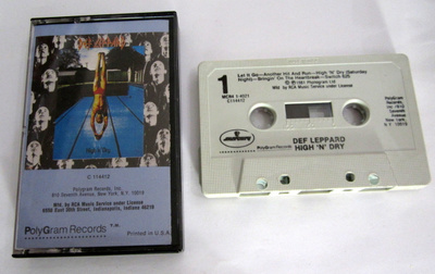 DEF LEPPARD High n Dry C-KASETTI