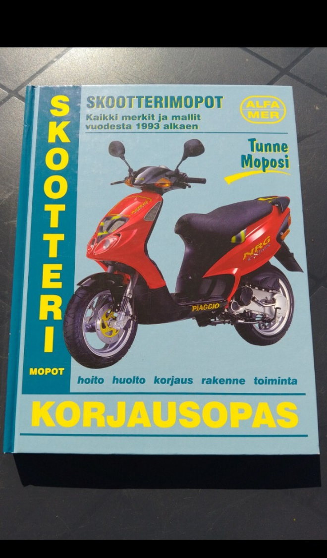 Skootterimopot korjausopas Alfamer