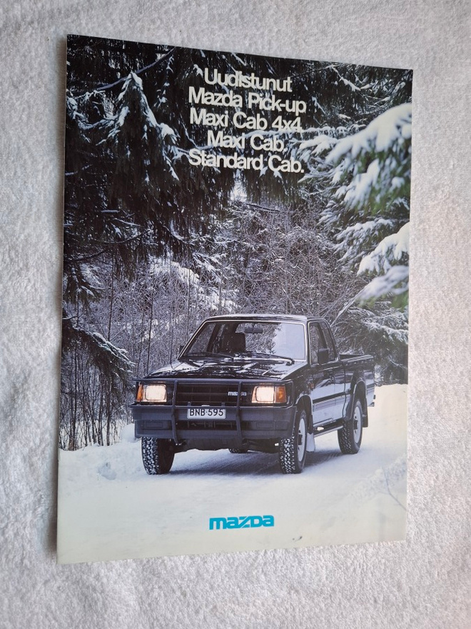 Mazda Pick-up Standard Cab, Maxi Cab, Maxi Cab 4 x 4 -myynti