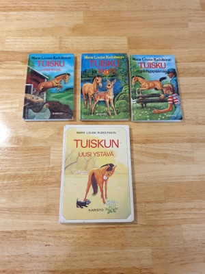 Marie Louise Rudolfsson: Tuisku-kirjat (4 kpl(