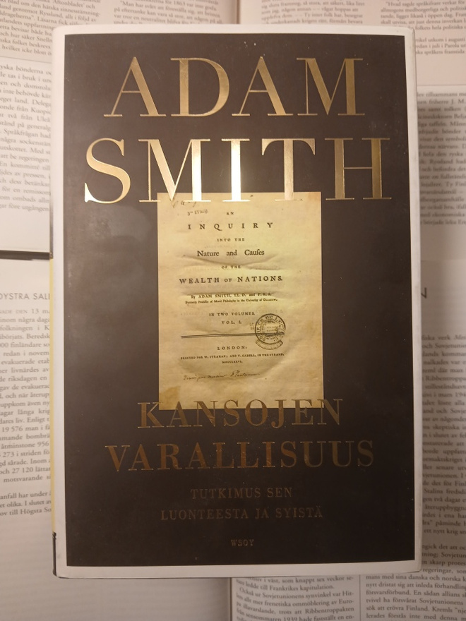 Adam Smith - Kansojen varallisuus (sid.)