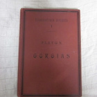 PLATON : GORGIAS ; FILOSOFIAN KIRJASTO 1 ( vuodelta 1899 !! - pikkukuva 1