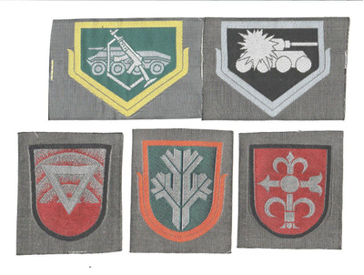Suomen armeija koulutushaaramerkkejä 5
