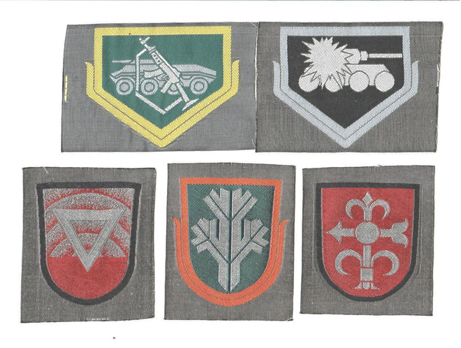 Suomen armeija koulutushaaramerkkejä 5