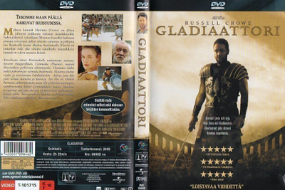 Gladiaattori DVD