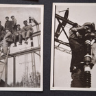 Vanhoja valokuvia 1949 rakennustyömaa rakennusmiehet - pikkukuva 3