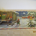 VANHA PAPERINEN JOULUTAULU/ LIINA 79 cm x 43,5cm - pikkukuva 1