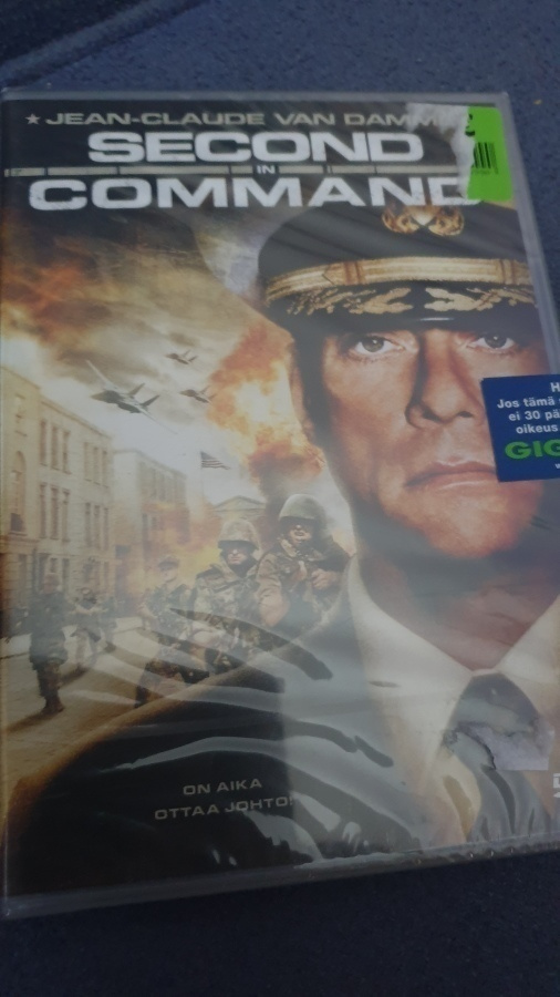 Second In Command ( Jean-Claude Van Damme) UUSI JA MUOVEISSA