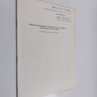 Paavo Salmensuu ym. : Migration of Laphygma exigua Hb. (L... - pikkukuva 1