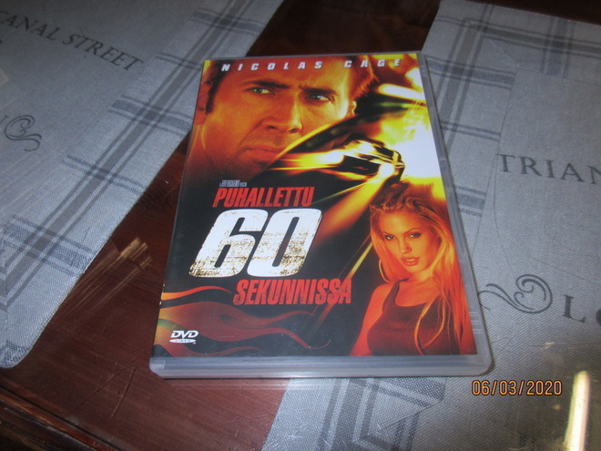 Puhallettu 60 sekunnissa (DVD) }