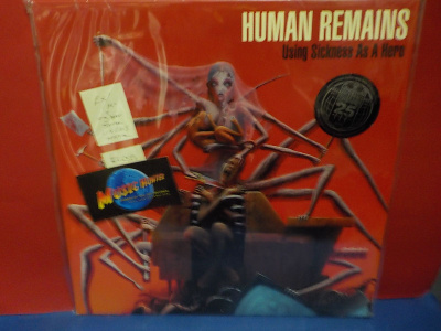 HUMAN REMAINS - USING SICKNESS AS A HERO U.S 2015 EX/M- LP
