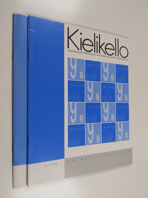Kotimaisten kielten tutkimuskeskus : Kielikello - kielenh...