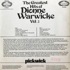 Dionne Warwicke - Greatest hits lp - pikkukuva 2
