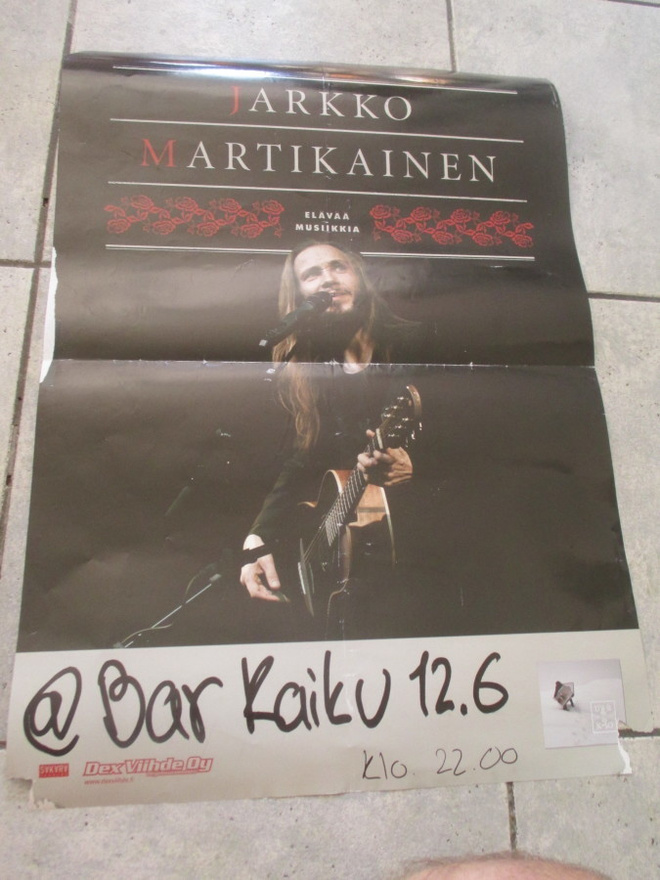JARKKO MARTIKAINEN - orig keikkajuliste