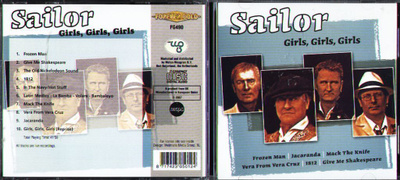 SAILOR . CD-LEVY . GIRLS , GIRLS , GIRLS